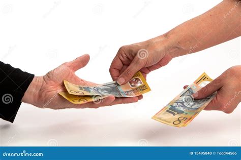 Cash in Hand stock photo. Image of currency, cash, woman - 15495840