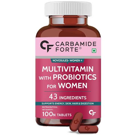 Carbamide Forte Multivitamin Supplements for Women with 43 Ingredients ...