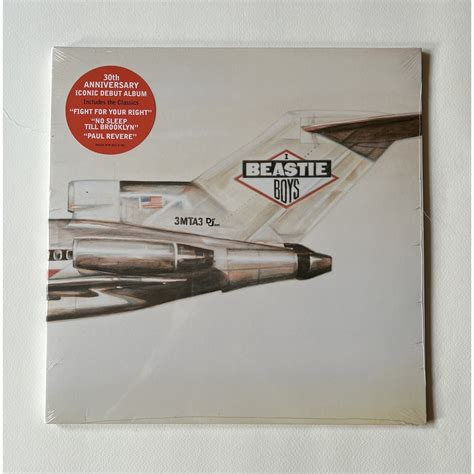 แผ่นเสียง Beastie Boys Album : Licensed To Ill [ Vinyl ] | Shopee Thailand