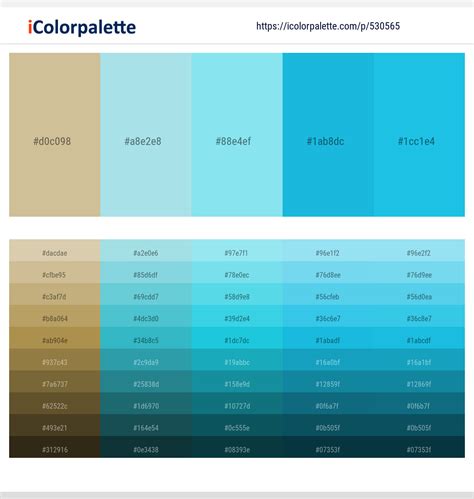 Color Light Blue Green