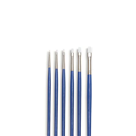 Blick Scholastic Wonder White Brush Set - Flat, Long Handle, Set of 6 ...