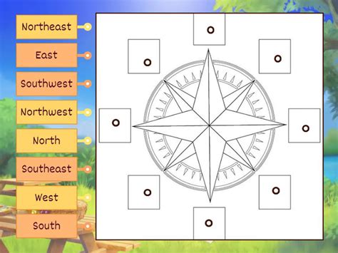 Image result for Compass rose How to Read a Compass