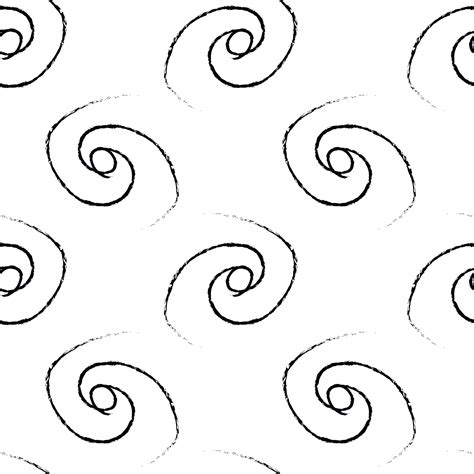 Doodle cosmic seamless pattern in childish style. Hand drawn abstract ...