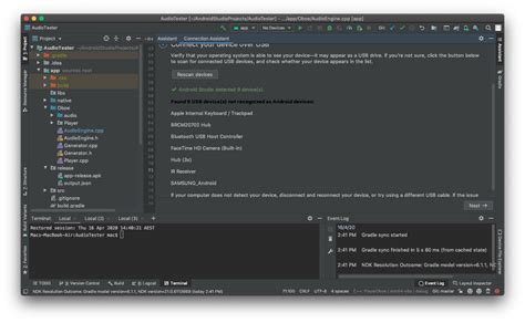 Debug Phical Android Device On Mac 的图像结果
