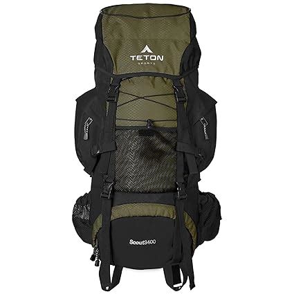 Buy TETON Sports Scout 3400 Internal Frame(ALUMINUM) Backpack; Great ...