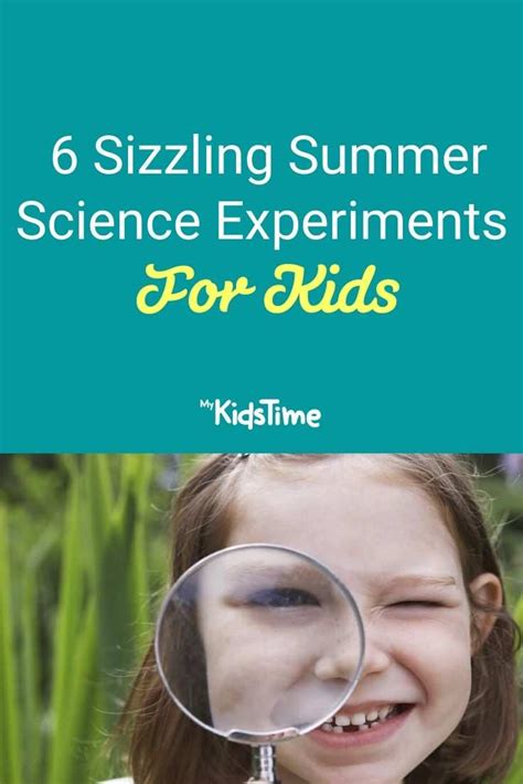Summer Science Experiments 的图像结果