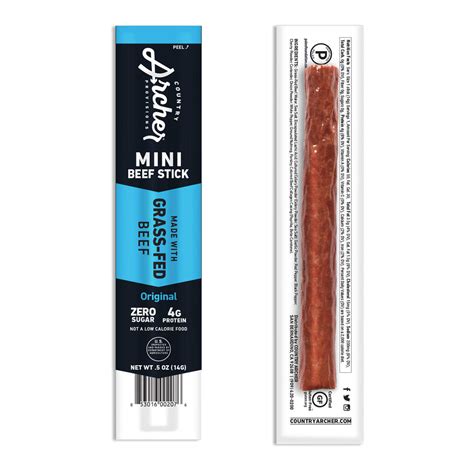 Archer Mini Beef Sticks Original (0.5 oz stick) | Snackever