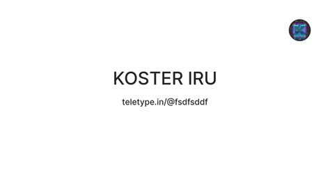 KOSTER lRU — Teletype