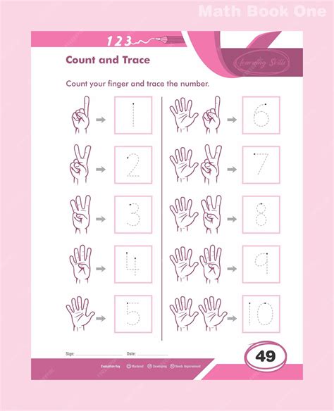 Math Numbers Worksheet PDF 的图像结果