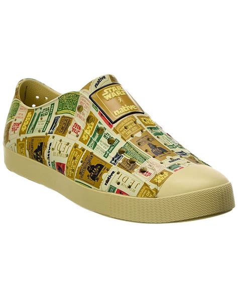 Native x Star Wars Jefferson Print Sneaker, 5W7, Beige - Walmart.com