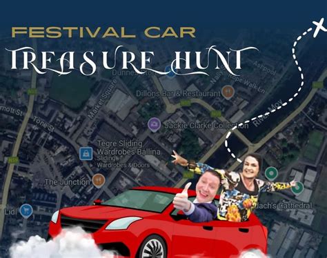 Festival Car Treasure Hunt, Rouse's Bar Ballina, Castlebar, 15 July ...