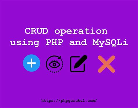 PHP CRUD Tutorial 的图像结果