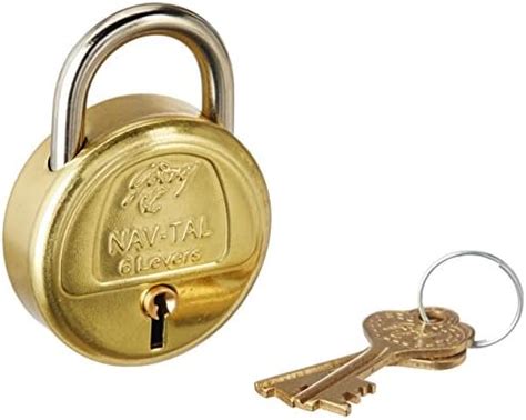 Godrej Locks Navtal 6 Levers - 2 Keys, Gold : Amazon.in