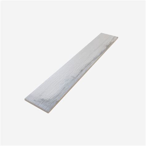 Apollo Tile Gray 8-in x 48-in Matte Porcelain Marble Look Floor and ...