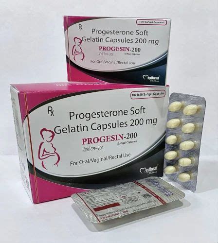 Pharmaceutical Tablets - Progesterone 200mg Softgel Capsules Wholesale ...