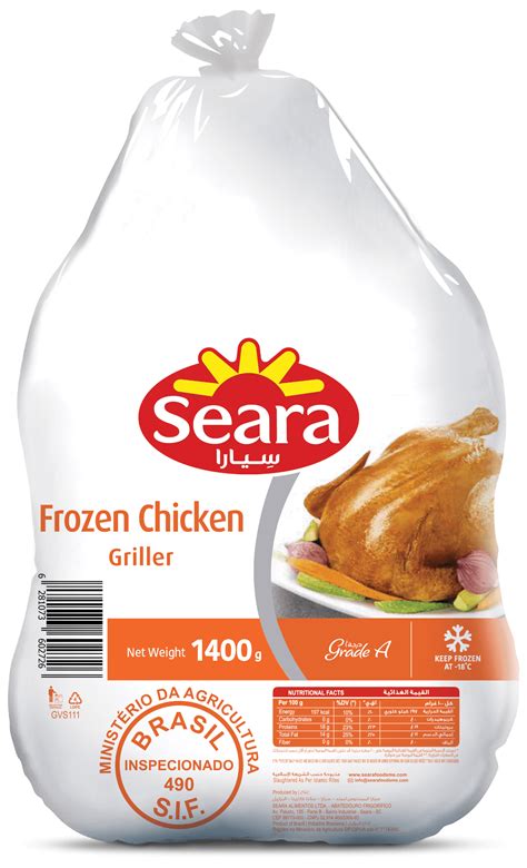 Seara Frozen Chicken Griller 1400G - Seara