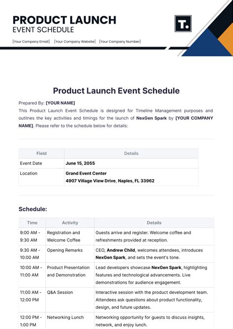 Conference Schedule Design Template 的图像结果