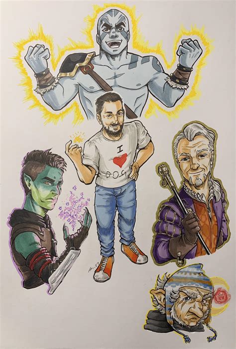 Travis Willingham Characters