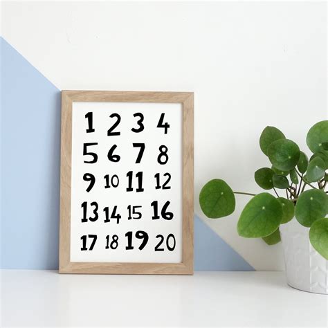 Numbers Poster 的图像结果