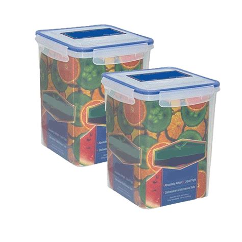 Buy FLODET Airtight Plastic Containers Set for Kitchen Storage for ...