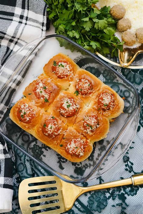 Pull Apart Smoked Meatball Sliders (or oven) - Stef's Eats and Sweets
