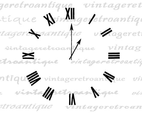 Image result for Clock Pattern Printable