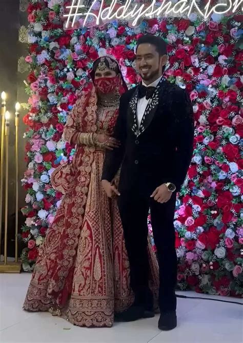 Adnaan Shaikh-Ayesha Reception: Arbaz Patel-Akanksha Puri Walk Hand-In ...