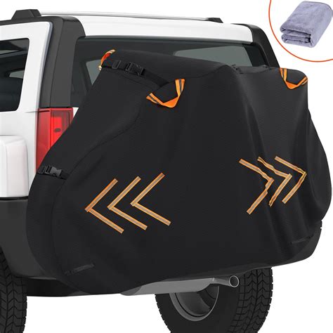 Amazon.com : Bike Cover for Transport on Rack, 900D Oxford Bike Rack ...