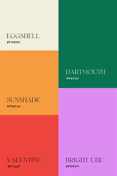 Bold Color Palette