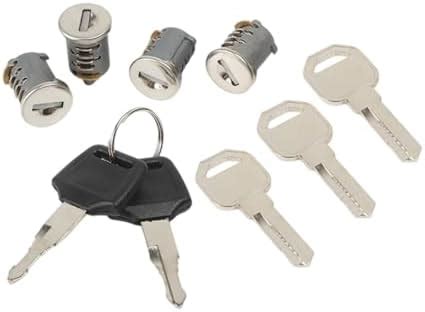 VISTORA Car Roof Rack Lock Core Kit with Key for Roof Racks Cargo Box ...