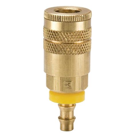 Parker Hannifin B20-5BP Series 20 Brass General Purpose Pneumatic Quick ...