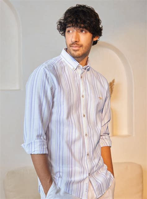 Andamen Iris Stripe Shirt