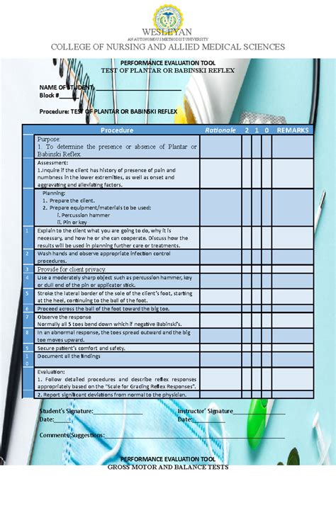 Babinski Gross - WESLEYAN AN AUTONOMOUS METHODIST UNIVERSITY COLLEGE OF ...