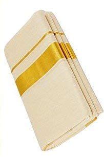 Buy TejasCare Set mundu saree/kerala set mundu/kasavu set mundu pudava ...