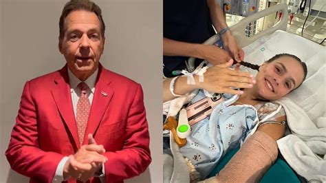 Nick Saban sends out special message for Alabama fan Lulu Gribbin who ...