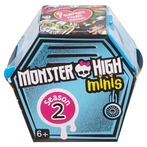 Monster High Mini Collectible Surprise Box, 1 Mystery Figure Included ...