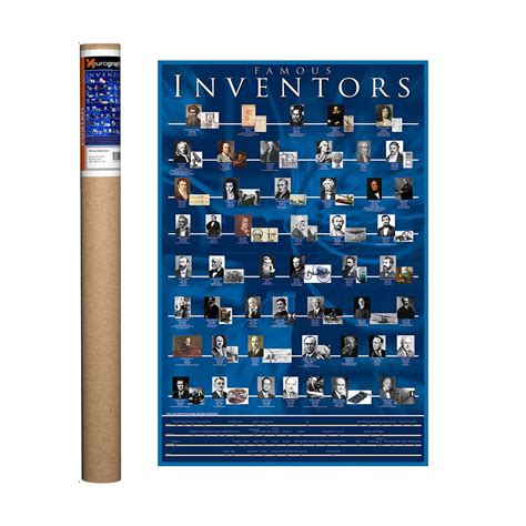 Buy EuroGraphics Famous Inventors , 36 x 24 inch Online at desertcartINDIA