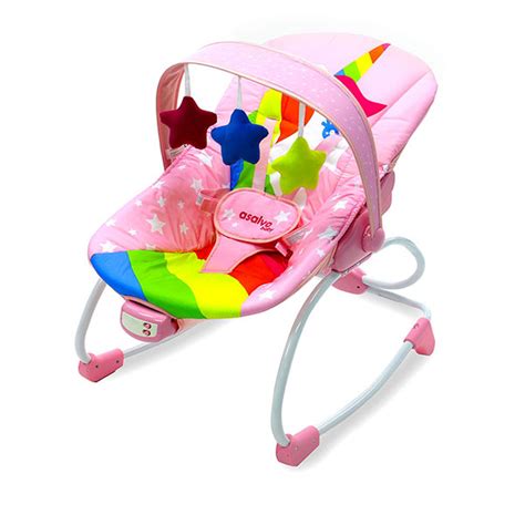 Ljuljaška za bebe Evolutive Unicorn Pink Asalvo 17437 | Volim svoj dom