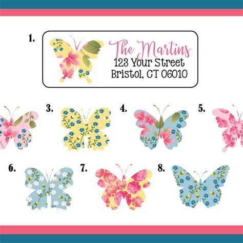Image result for Butterfly Size Label
