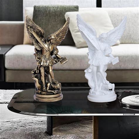 JKUDTQL St. Michael Statue 12inch San Miguel Arcangel Statue India | Ubuy