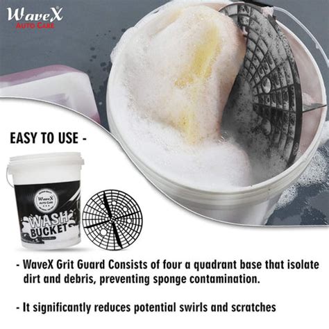 GRIT SAFE CAR WASH BUCKET INSERT – Wavex