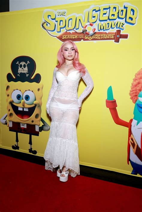 Ice Spice in Lace Dress at Paramount’s SpongeBob Screening • CelebMafia