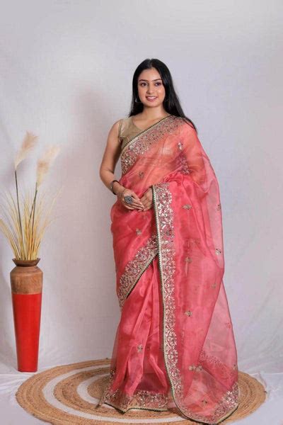 Organza sarees