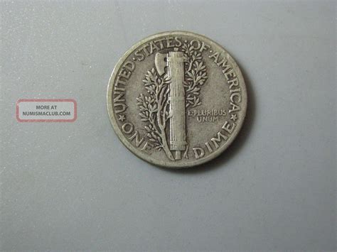 1943 Mercury Dime United States Coin G