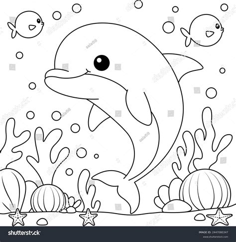 Printable Dolphins Coloring Pages [2025]