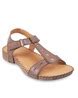Buy Brown Heeled Sandals for Women by Metro Online | Ajio.com