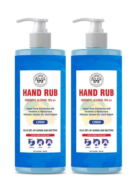 Get Liquid Ethanol Hand Rub Hand Sanitizer at ₹ 425 | LBB Shop