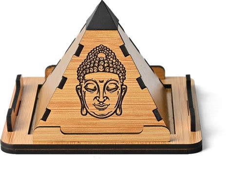 GIFT KYA DE Vastu Pyramid Mobile Stand with All Four Sides use Positive ...
