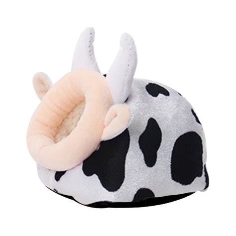Necvior Small Pet Winter Bed Plush House Warm Nest for Junior Guinea Pigs Snake Spider - Walmart.com