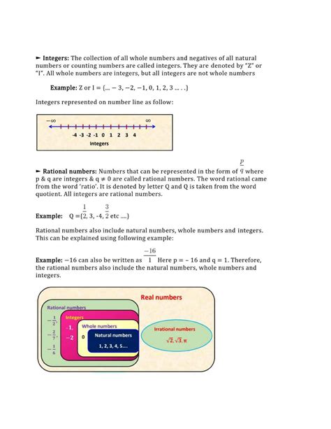 Number Systems Class 9 Notes 的图像结果